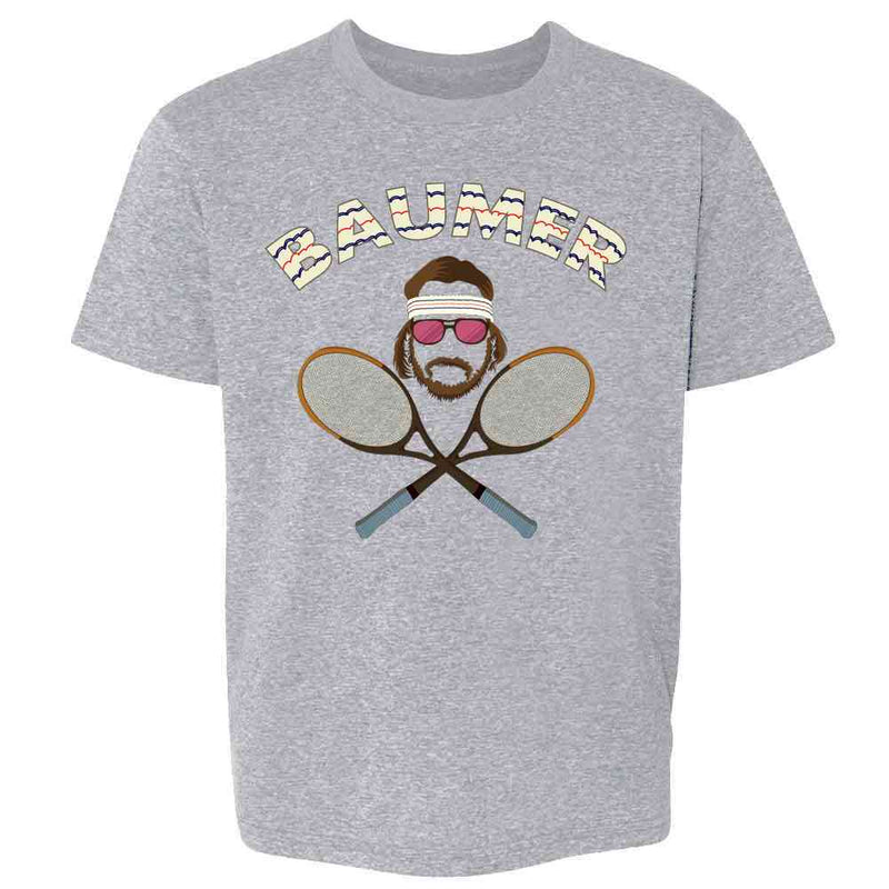 Baumer Richie Tenebaum Tennis Retro Vintage Kids & Youth Tee