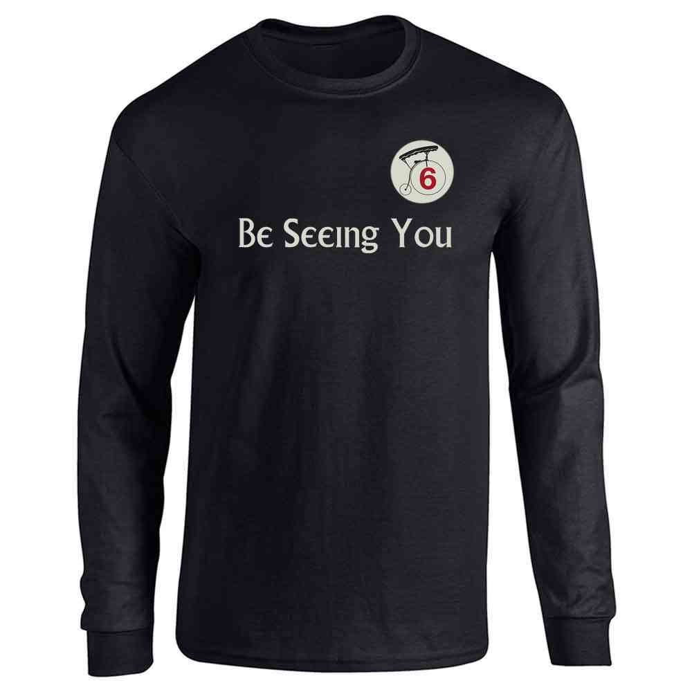 Be Seeing You Number 6 Cult Halloween Cosplay Long Sleeve