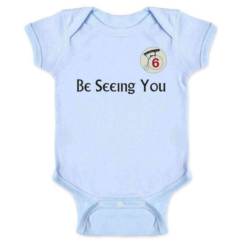 Be Seeing You Number 6 Cult Halloween Cosplay Baby Bodysuit