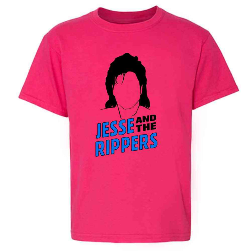 Jesse And The Rippers Band Retro Funny 90s Kids & Youth Tee