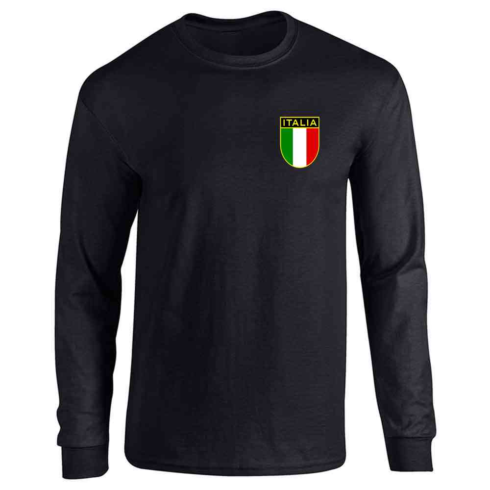 Italy Soccer Retro National Team Long Sleeve