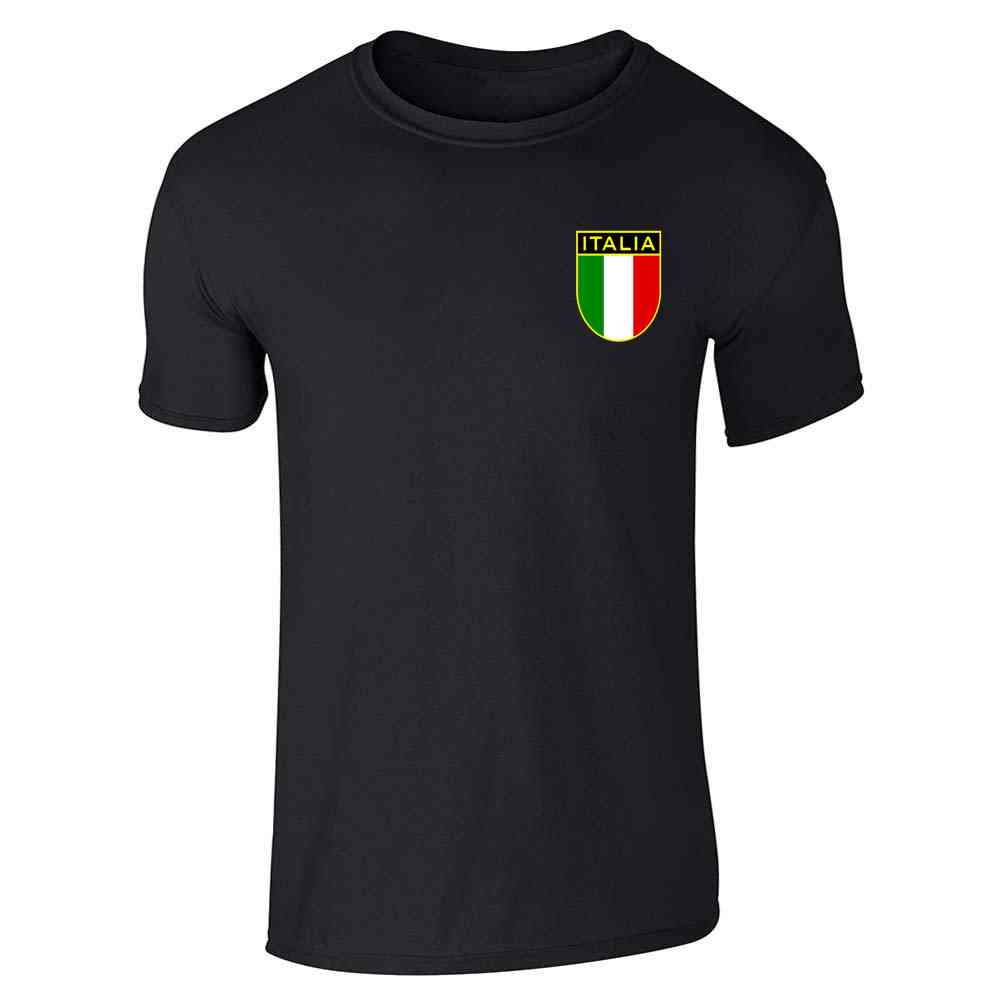 thumbnail image 2 of Italia | Italy Azzurri Futbol (Italian National Soccer) Vintage-Look T-Shirt" Sticker For Sale By Ultraleanbody 2 of 14