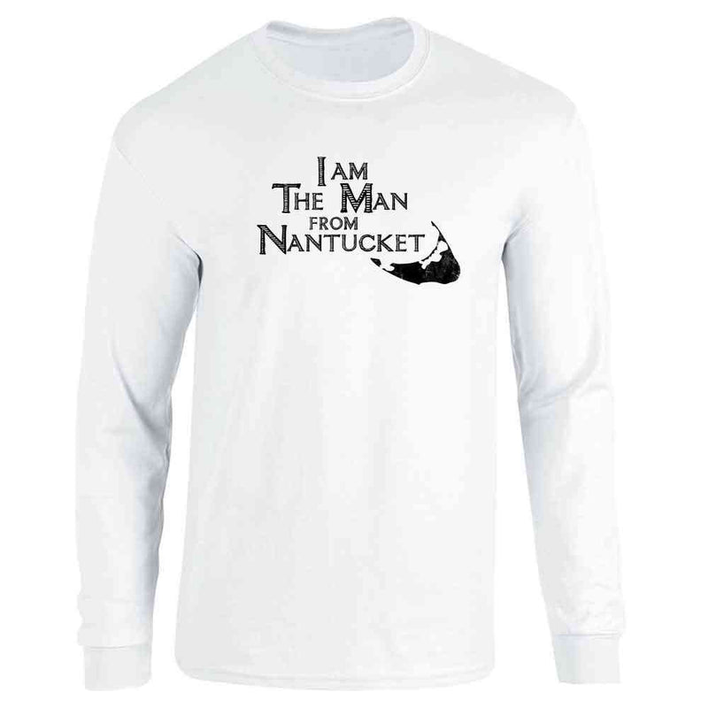 I Am The Man From Nantucket Funny Limerick Long Sleeve