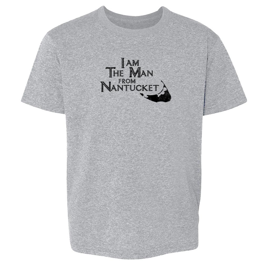 I Am The Man From Nantucket Funny Limerick Kids & Youth Tee