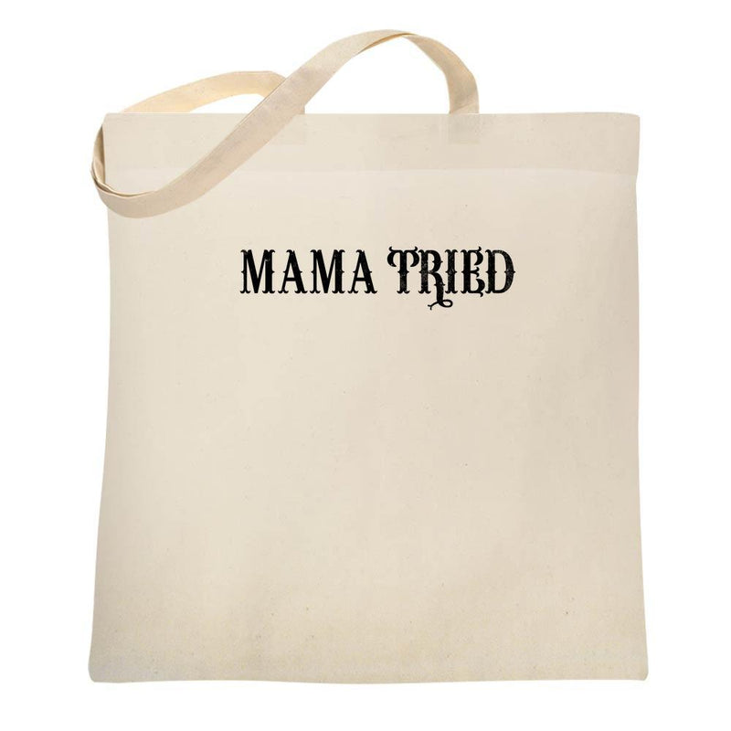 Mama Tried Retro Country Tote Bag