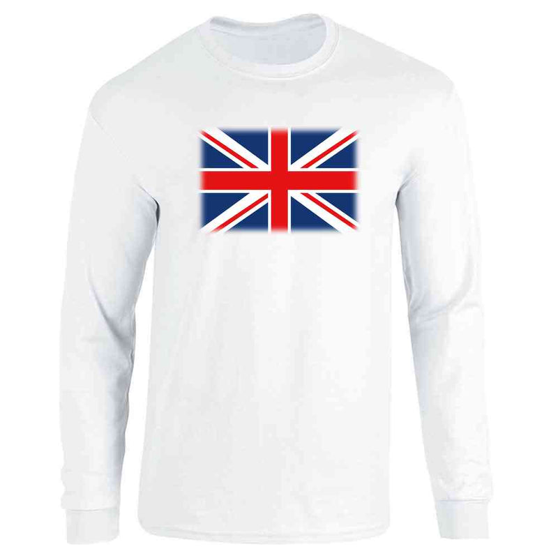 Union Jack Flag Great Britain United Kingdom England Scotland Wales Long Sleeve