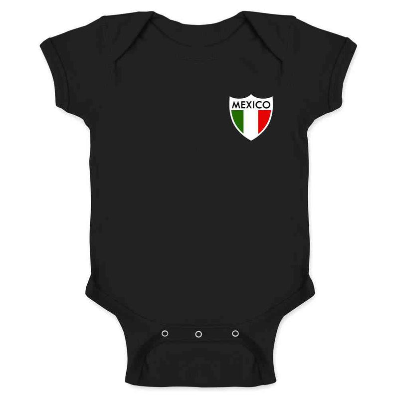 Mexico Futbol Soccer Retro National Team Football  Baby Bodysuit