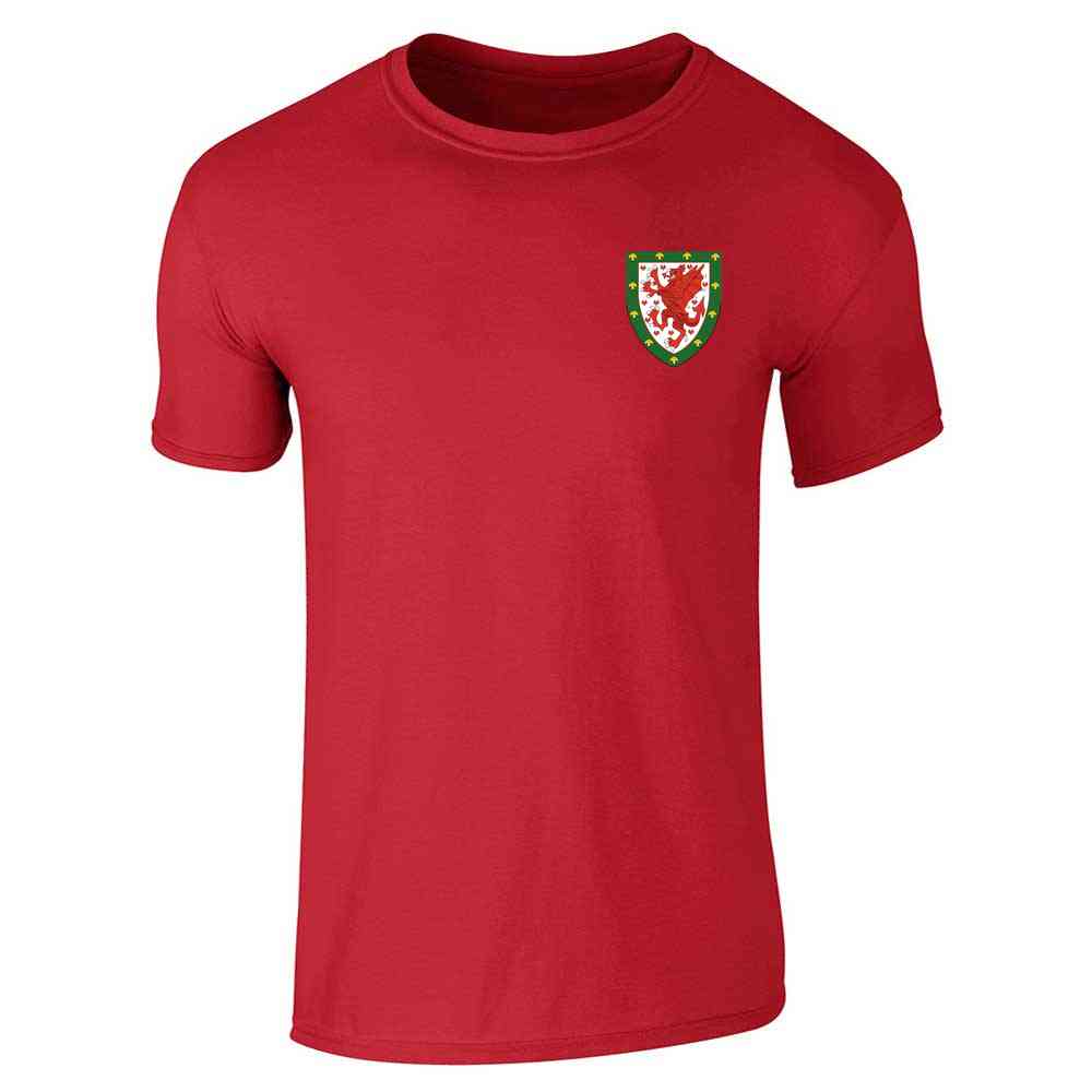 Wales Soccer Retro National Team  Unisex Tee