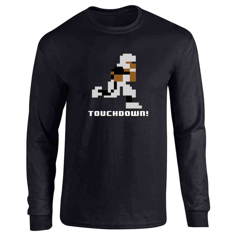 Tecmo Bo 8-Bit Retro Video Game Gamer Football Long Sleeve