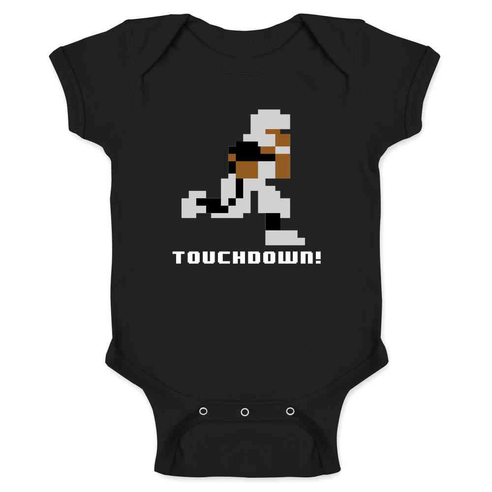 Tecmo Bo 8-Bit Retro Video Game Gamer Football Baby Bodysuit