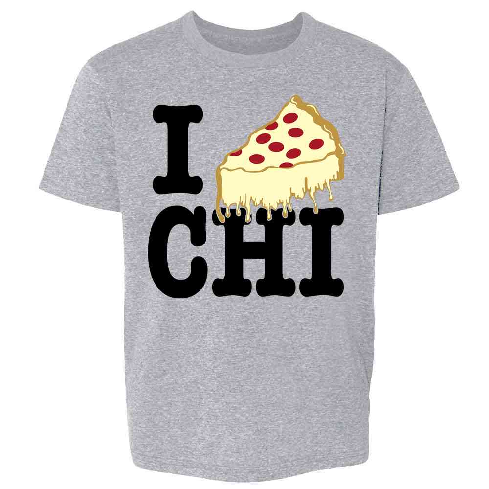 I Pizza Chicago Style Deep Dish Love  Kids & Youth Tee