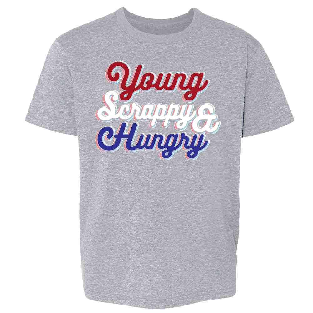 Young Scrappy &amp; Hungry Quote Kids & Youth Tee
