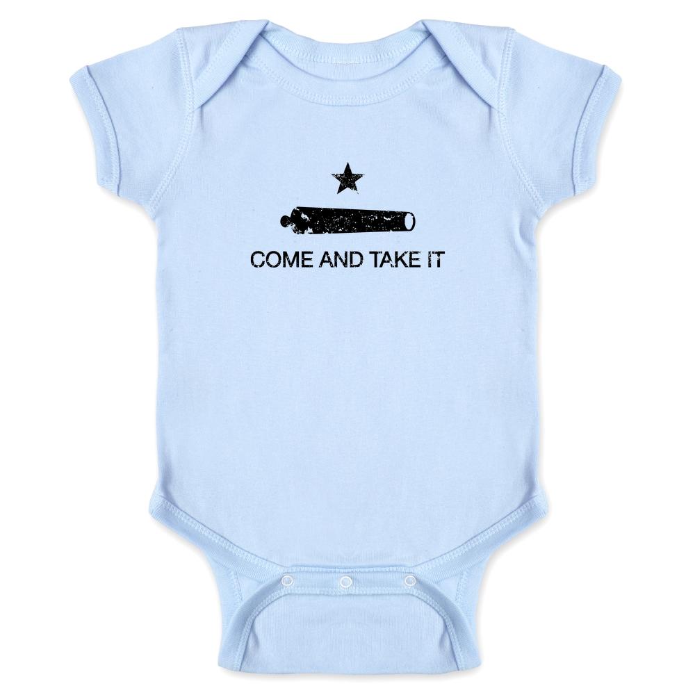 Come And Take It Flag Baby Bodysuit