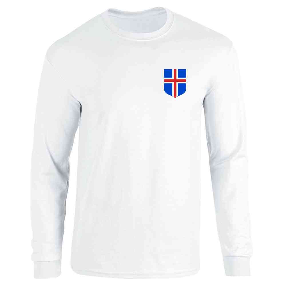 Iceland Soccer Retro National Team Icelandic Long Sleeve