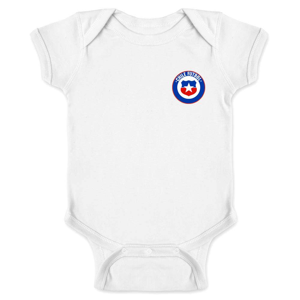 Chile Futbol Soccer Retro National Team Chilean Baby Bodysuit