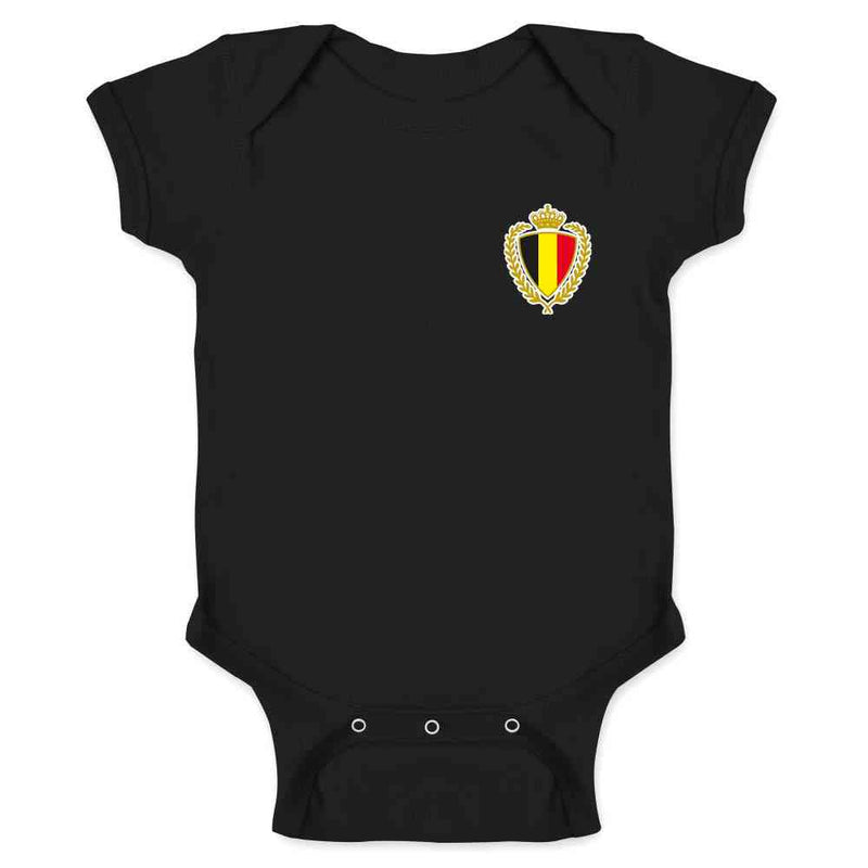 Belgium Soccer Retro National Team Sports Football Baby Bodysuit