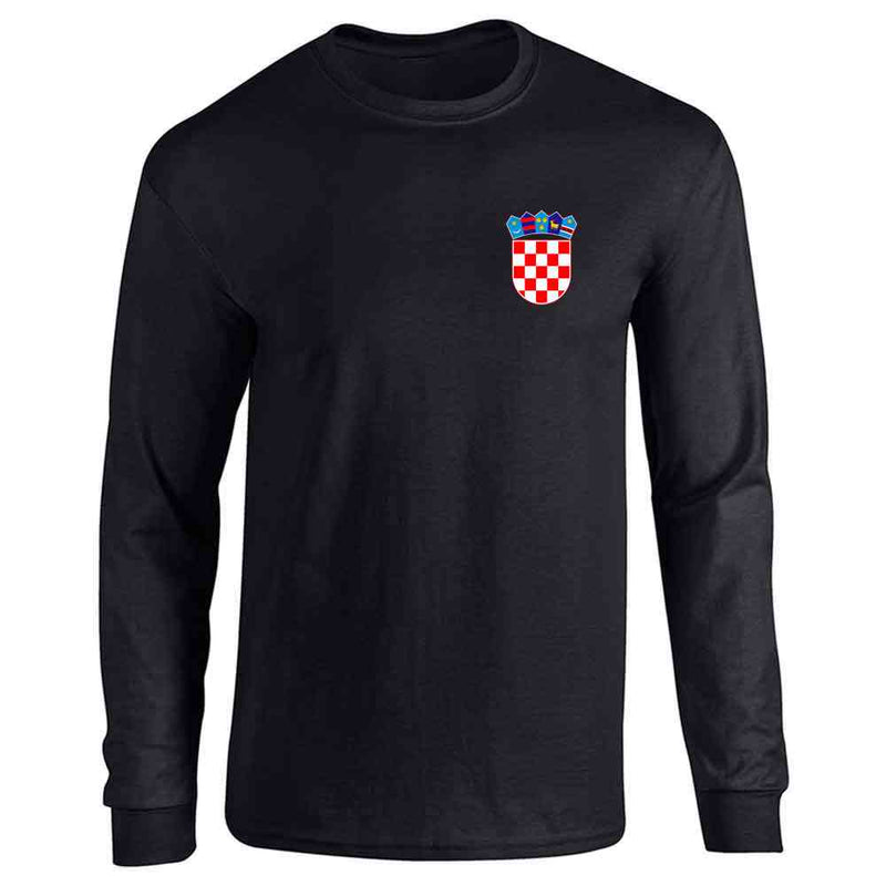 Croatia Soccer Retro National Team Sport Football  Long Sleeve