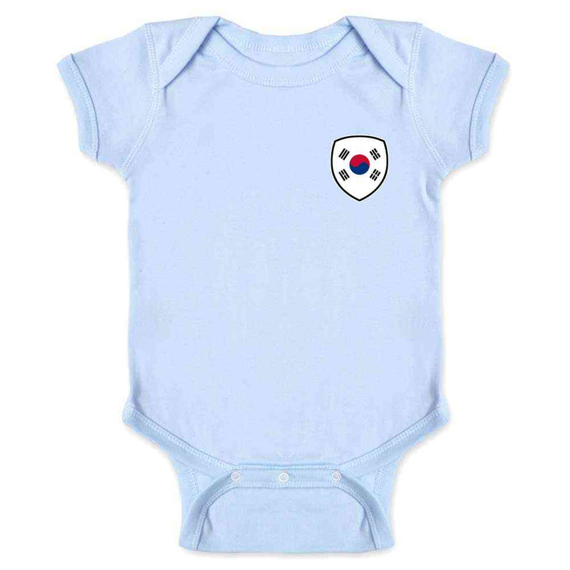 South Korea Soccer Reds National Team Retro  Baby Bodysuit