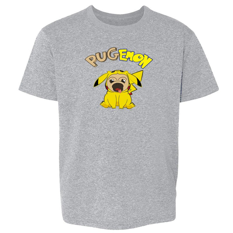 Pugemon Cute Pug Dog Funny Kids & Youth Tee