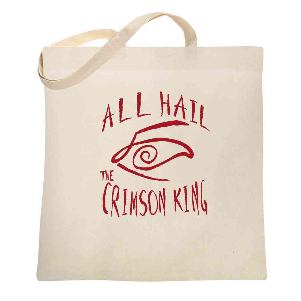 All Hail The Crimson King Tote Bag