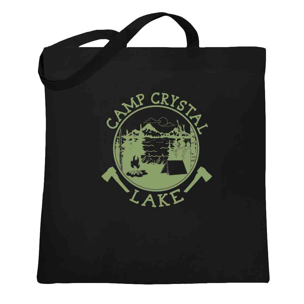 Camp Crystal Lake Counselor Shirt Vintage Costume Tote Bag