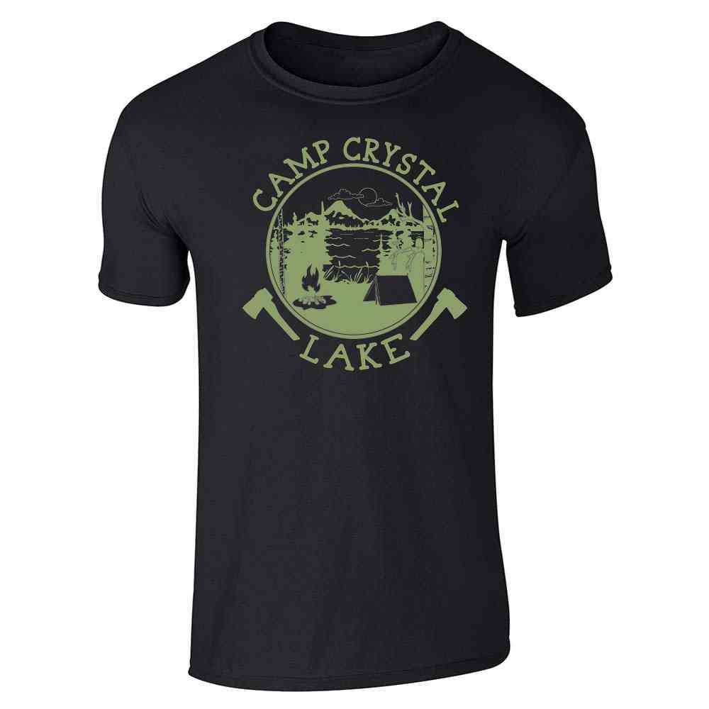 Camp Crystal Lake Counselor Shirt Vintage Costume Unisex Tee