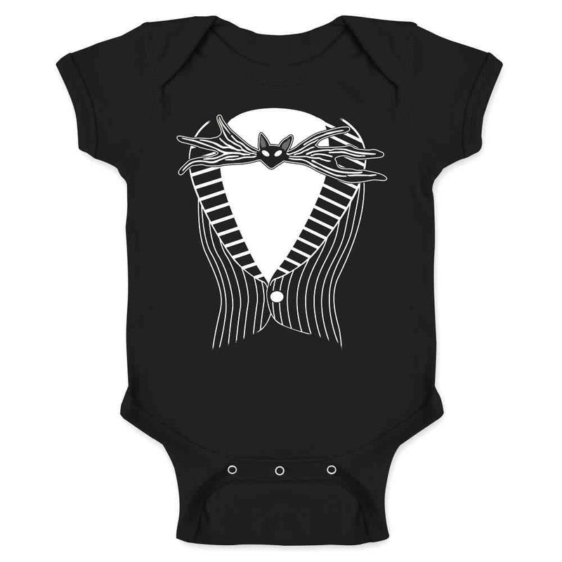 Jack the Pumpkin King Tuxedo Halloween Cosplay Baby Bodysuit