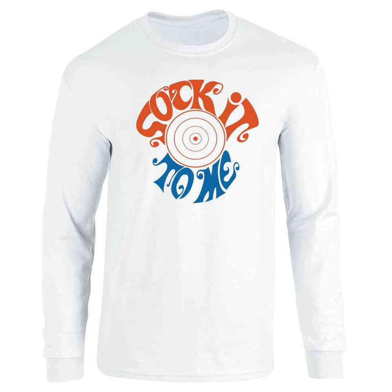 Tylers Sock It To Me Retro Vintage Movie Long Sleeve