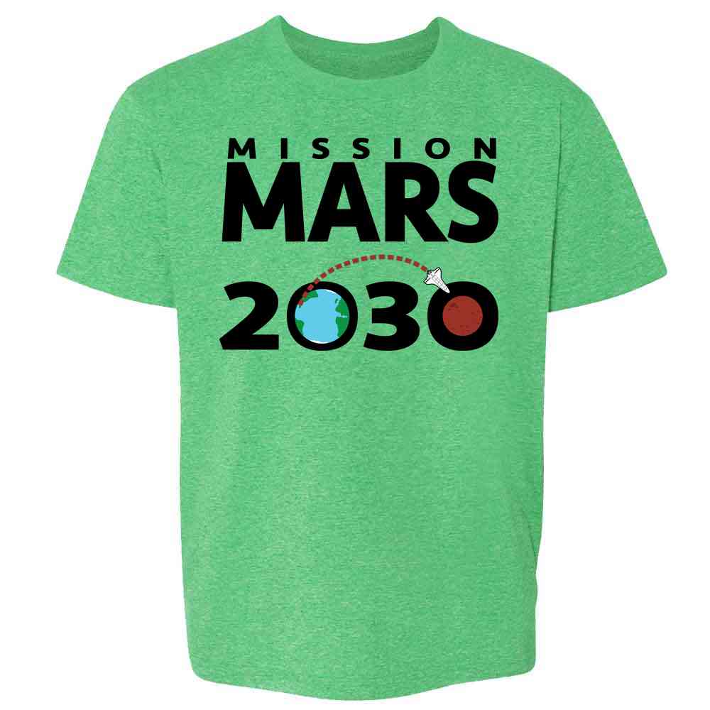 Mission Mars 2030 Space Exploration Science  Kids & Youth Tee