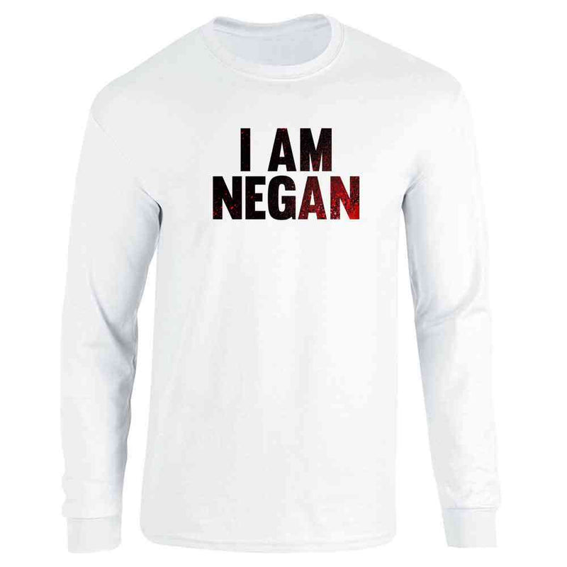 I am Negan Horror Zombie Halloween Cosplay Long Sleeve