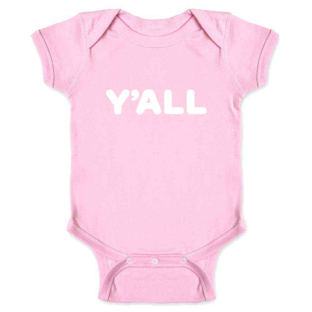 YALL Funny Southern Classic Saying Quote Baby Bodysuit