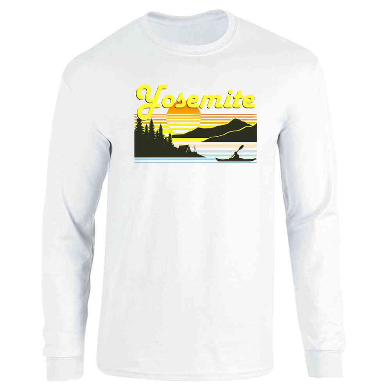 Yosemite Retro Travel  Long Sleeve
