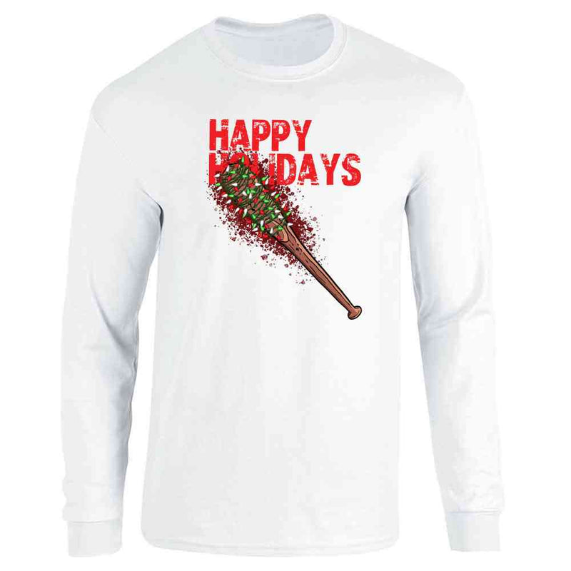 Happy Holidays Lucille With Christmas Lights  Long Sleeve