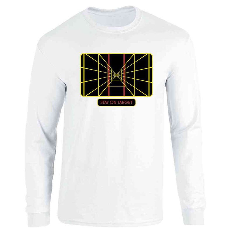 Stay On Target Targeting Computer SciFi Long Sleeve