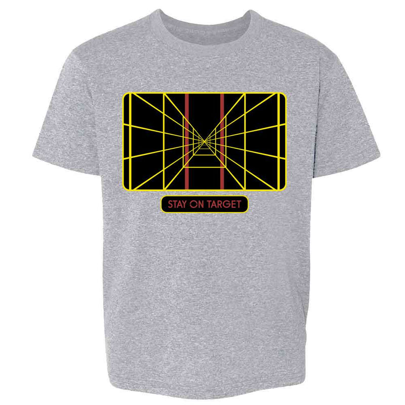 Stay On Target Targeting Computer SciFi Kids & Youth Tee