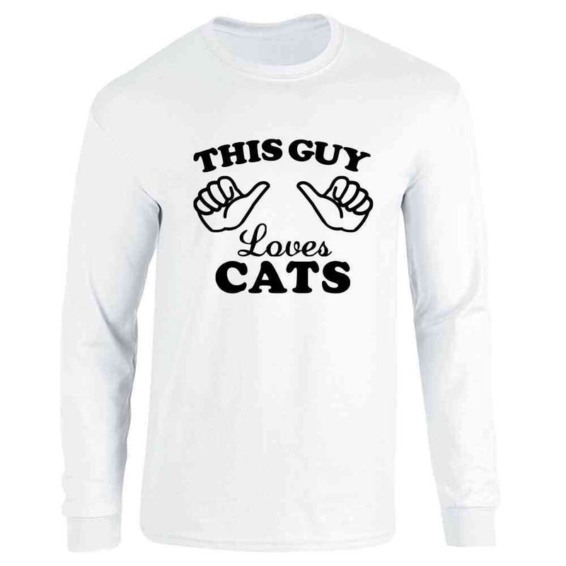 This Guy Loves Cats Long Sleeve