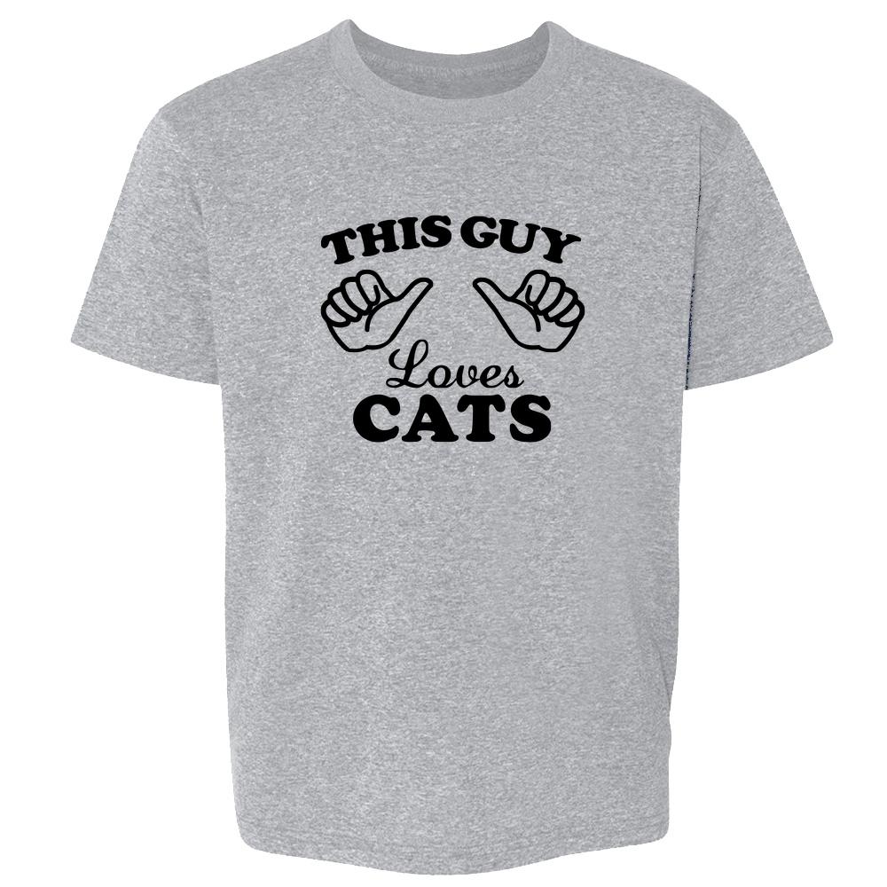 This Guy Loves Cats Kids & Youth Tee