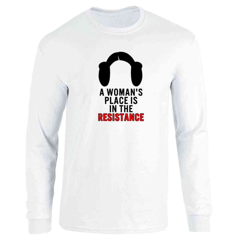 A Womans Place Is In The Resistance Feminist Long Sleeve