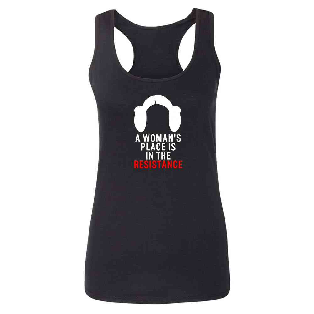 A Womans Place Is In The Resistance Feminist Womens Tee & Tank