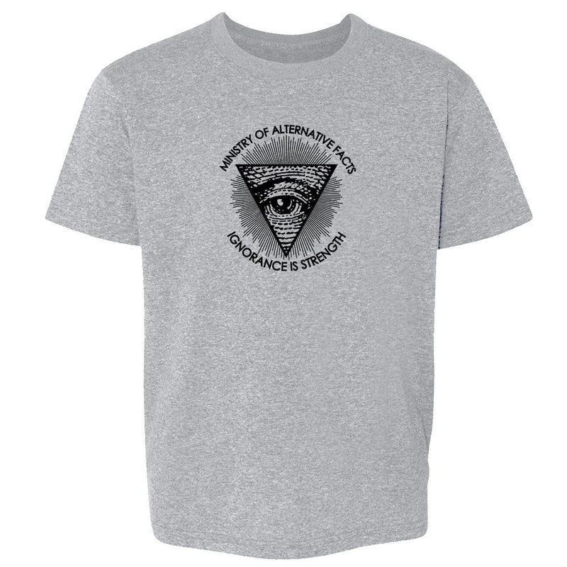 Ministry of Alternative Facts Ignorance Is Strength Political  Kids & Youth Tee