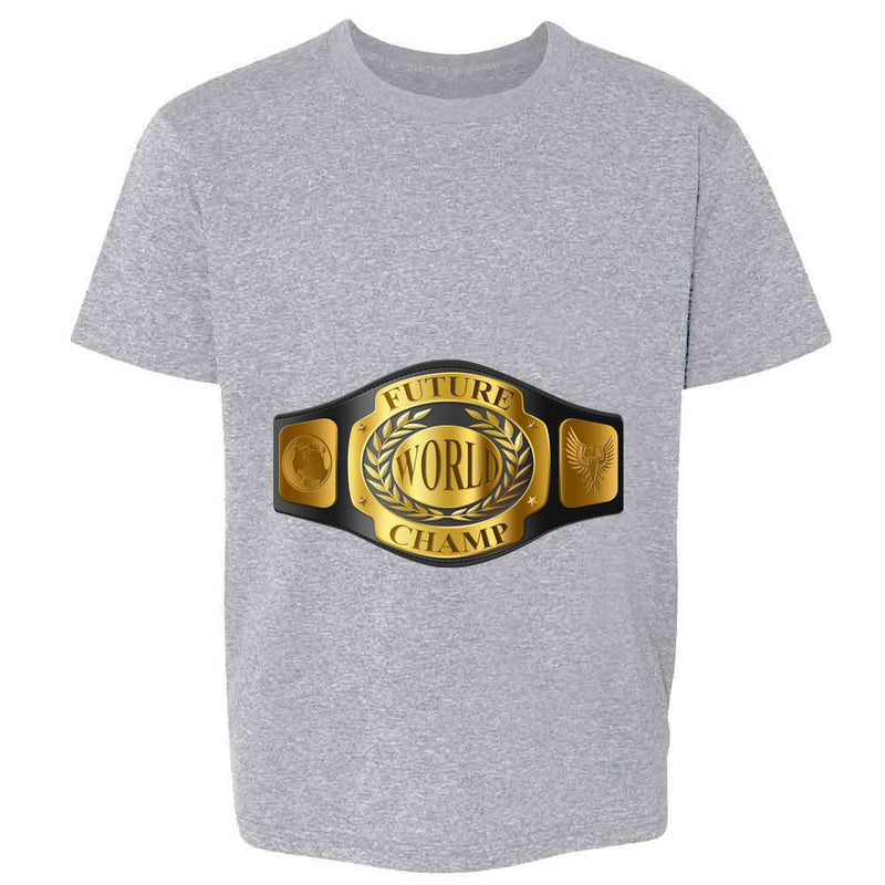 Future World Champion Baby Wrestling Boxing Funny Kids & Youth Tee