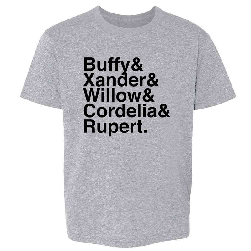 Buffy &amp; Xander &amp; Willow &amp; Cordelia &amp; Rupert. 90s Kids & Youth Tee