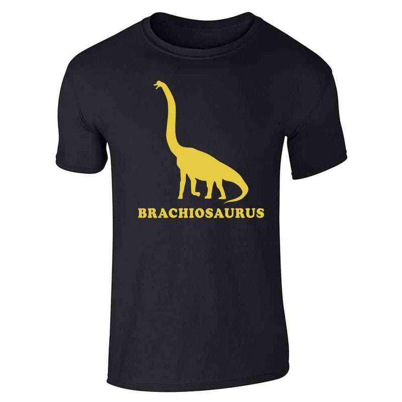 Brachiosaurus Retro Dinosaur Silhouette Unisex Tee