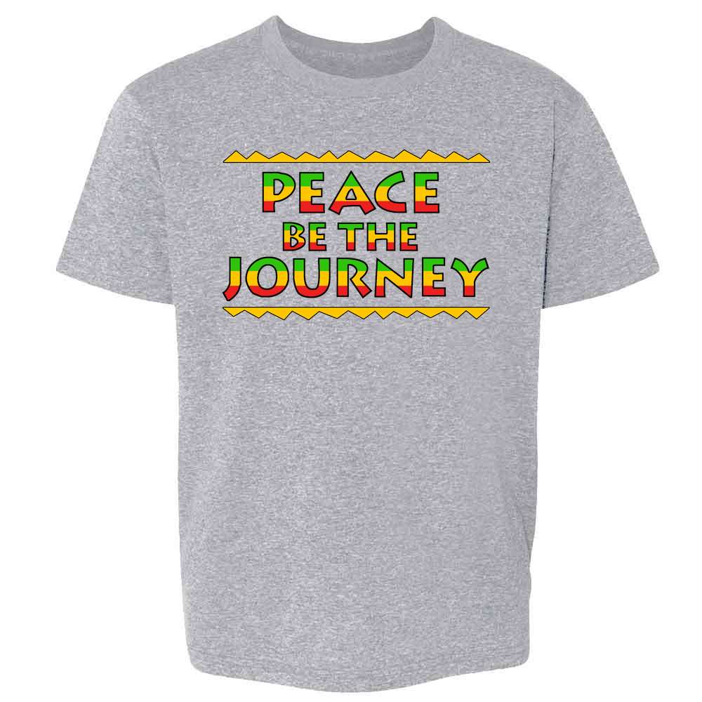 Peace Be The Journey Jamaican Quote Kids & Youth Tee