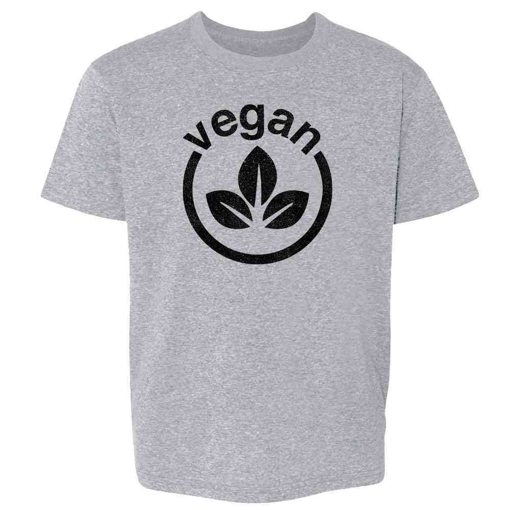 Vegan Logo Vegetarian Lifestyle  Kids & Youth Tee