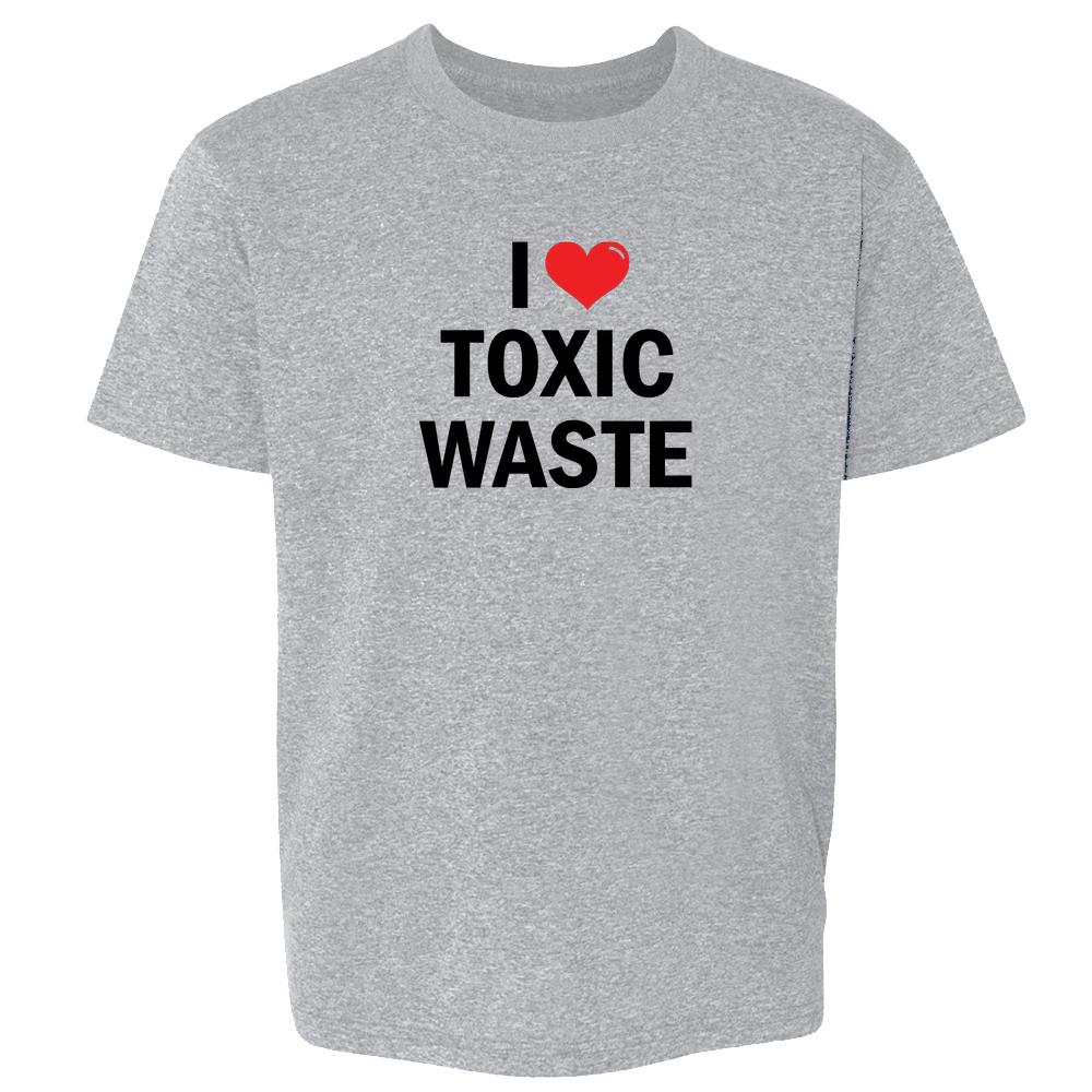 I Love Toxic Waste Retro 80s Movie Cosplay Kids & Youth Tee
