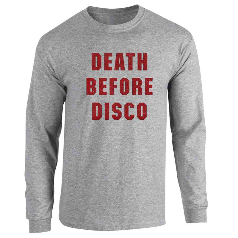 Death Before Disco Retro 80s Movie Cosplay Long Sleeve