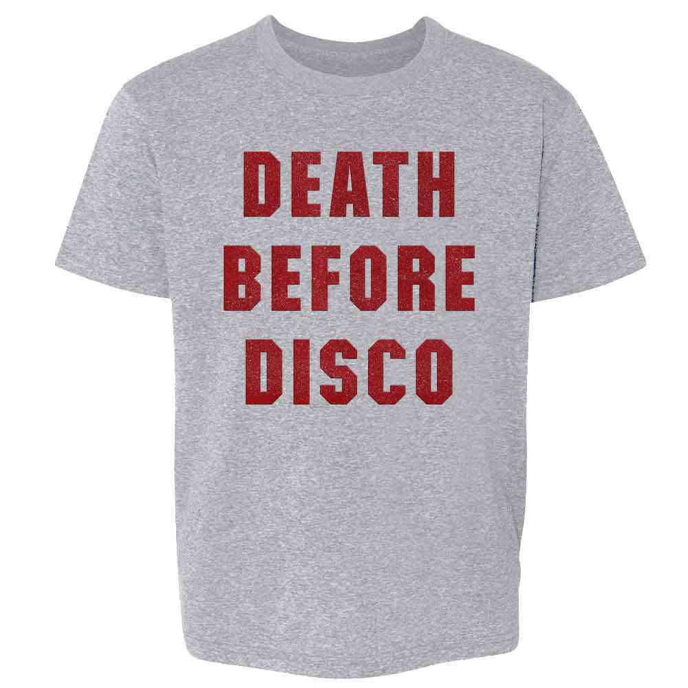 Death Before Disco Retro 80s Movie Cosplay Kids & Youth Tee