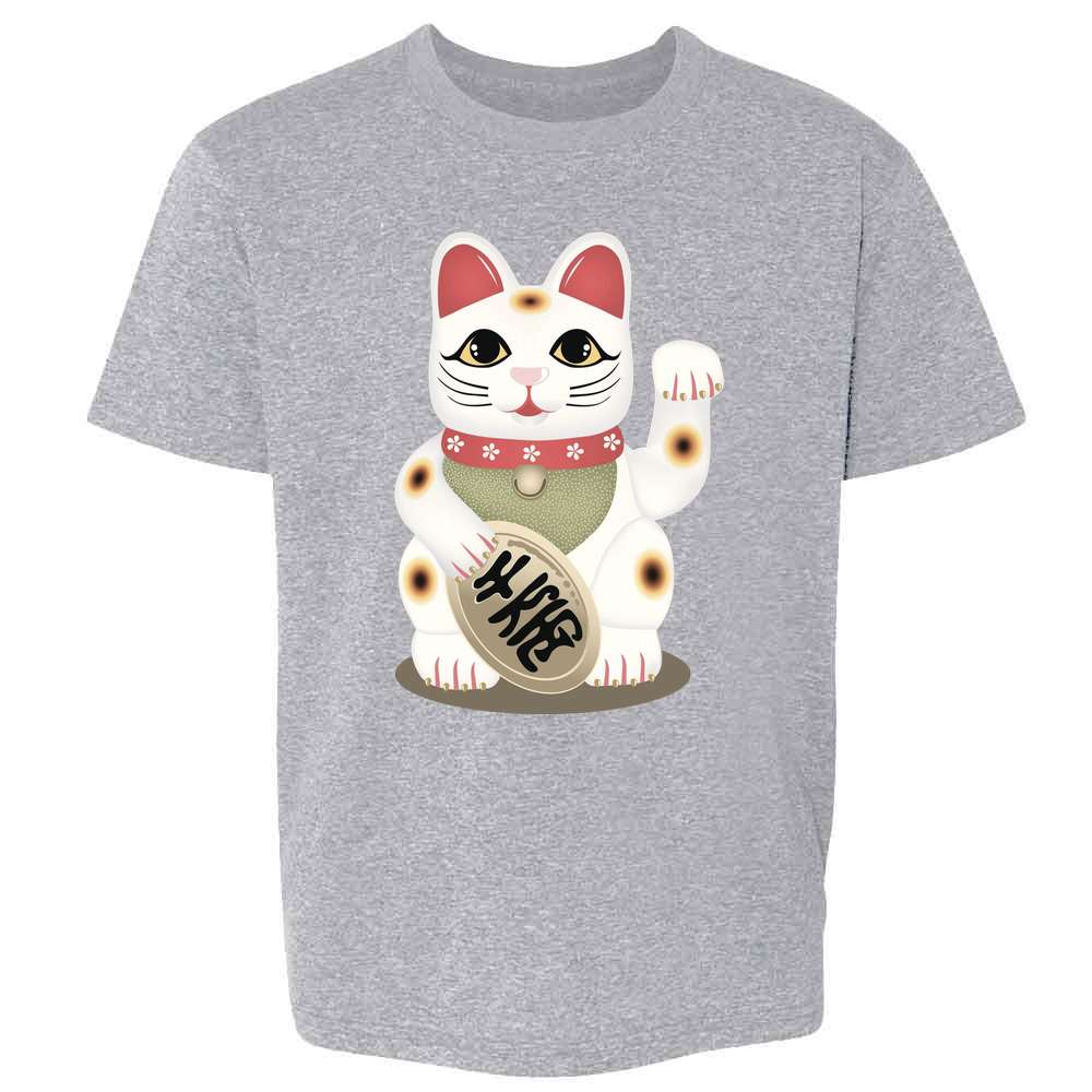 Lucky Cat Maneki Neko Kids & Youth Tee