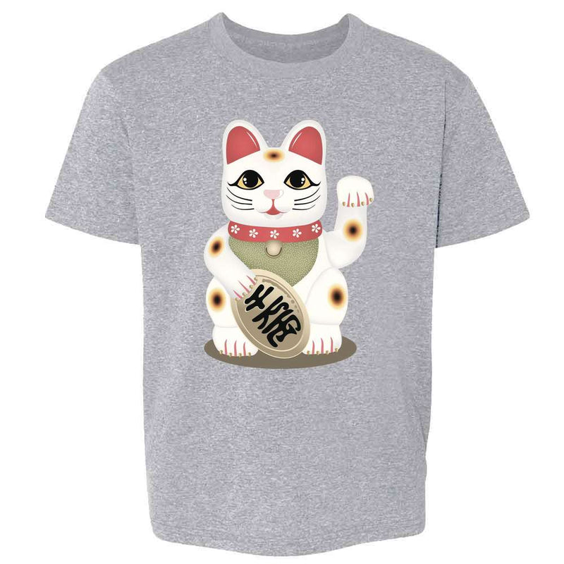Lucky Cat Maneki Neko Kids & Youth Tee